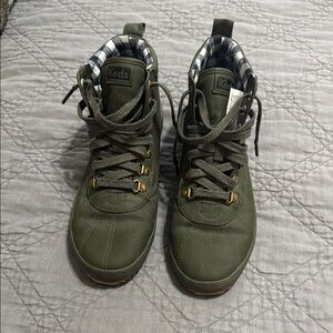 Keds Olive High-Top Sneakers